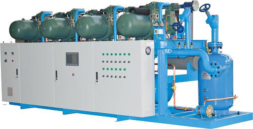 中冷螺桿式并聯(lián)制冷機(jī)組